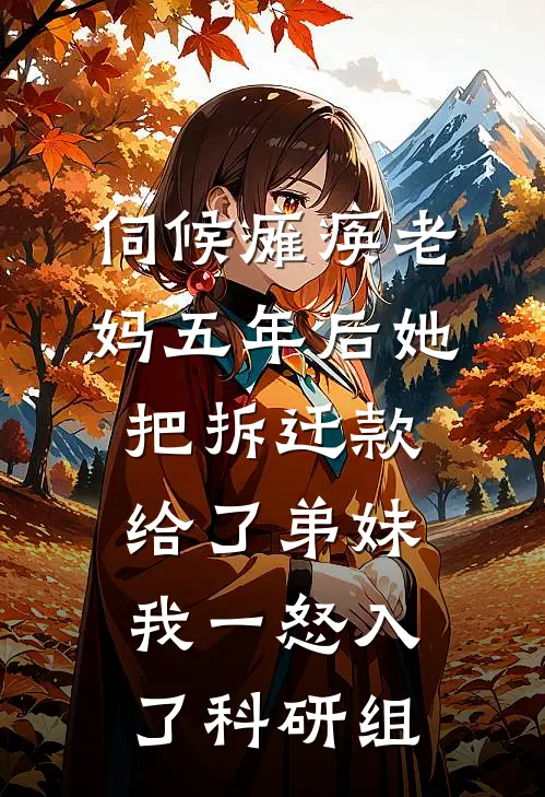 伺候瘫痪老妈五年后她把拆迁款给了弟妹，我一怒入了科研组