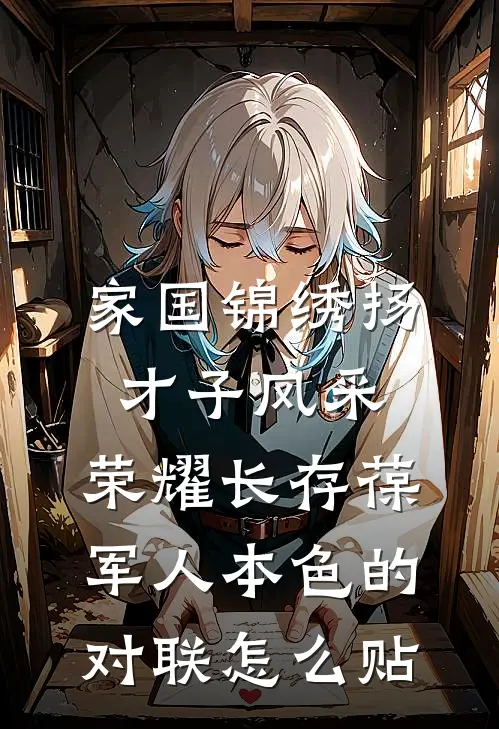 家国锦绣扬才子风采,荣耀长存葆军人本色的对联怎么贴