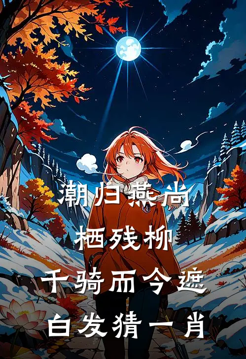 潮归燕尚栖残柳,千骑而今遮白发 猜一肖