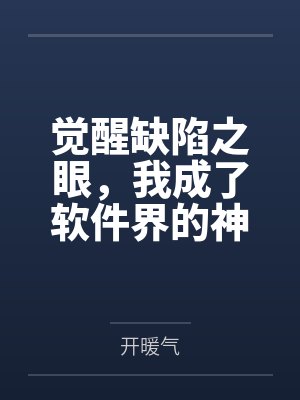 觉醒缺陷之眼,我成了软件界的神